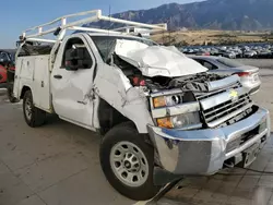 Salvage cars for sale from Copart Farr West, UT: 2015 Chevrolet Silverado K3500