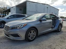 Salvage cars for sale at Riverview, FL auction: 2016 Hyundai Sonata SE