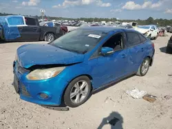 Salvage cars for sale at Houston, TX auction: 2014 Ford Focus SE