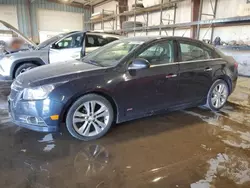 Chevrolet salvage cars for sale: 2014 Chevrolet Cruze LTZ