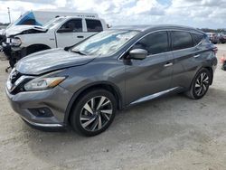 Salvage cars for sale from Copart Arcadia, FL: 2016 Nissan Murano S