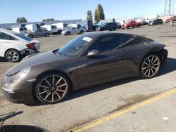 Salvage cars for sale from Copart Hayward, CA: 2013 Porsche 911 Carrera S