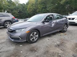 Flood-damaged cars for sale at auction: 2020 Honda Civic LX