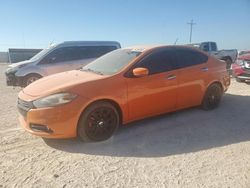 Salvage cars for sale at Andrews, TX auction: 2013 Dodge Dart Limited