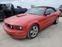 Flood-damaged cars for sale at auction: 2007 Ford Mustang GT