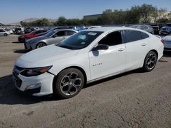 Salvage cars for sale at Las Vegas, NV auction: 2019 Chevrolet Malibu RS