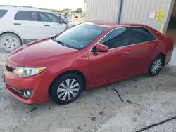 Salvage cars for sale at San Antonio, TX auction: 2012 Toyota Camry Base