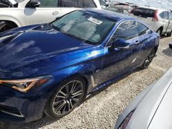 Carros salvage para piezas a la venta en subasta: 2018 Infiniti Q60 Luxe 300