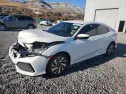 Salvage cars for sale at Reno, NV auction: 2017 Honda Civic LX