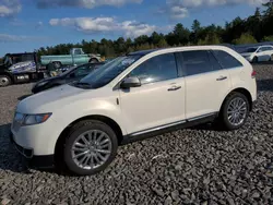 Salvage cars for sale at Windham, ME auction: 2013 Lincoln MKX