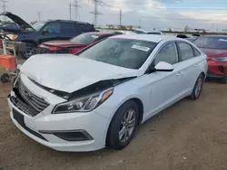 Salvage cars for sale at Elgin, IL auction: 2016 Hyundai Sonata SE