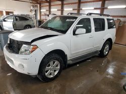 Salvage cars for sale at Pekin, IL auction: 2012 Nissan Pathfinder S