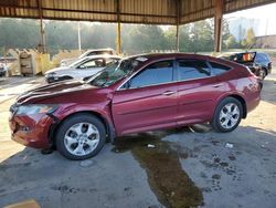 Salvage cars for sale at Gaston, SC auction: 2010 Honda Accord Crosstour EXL