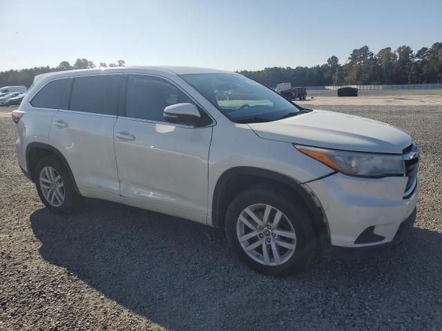 2016 Toyota Highlander LE