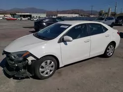 Salvage cars for sale from Copart Sun Valley, CA: 2014 Toyota Corolla L