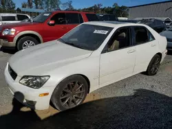 Salvage cars for sale at Spartanburg, SC auction: 2001 Lexus IS 300