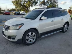 2013 Chevrolet Traverse LT en venta en Riverview, FL