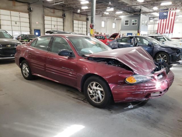 2001 Pontiac Grand AM SE1