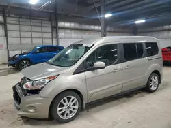 Salvage cars for sale at Des Moines, IA auction: 2016 Ford Transit Connect Titanium