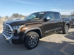 Toyota Tundra salvage cars for sale: 2024 Toyota Tundra Crewmax Platinum