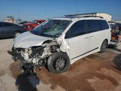 Salvage cars for sale at Haslet, TX auction: 2020 Toyota Sienna XLE