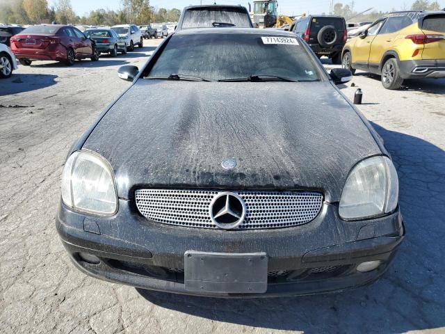 2001 Mercedes-Benz SLK 320