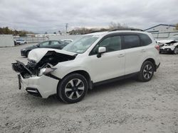 Salvage cars for sale at Albany, NY auction: 2018 Subaru Forester 2.5I Premium