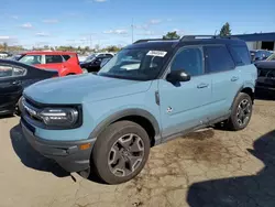 Ford Bronco salvage cars for sale: 2021 Ford Bronco Sport Outer Banks