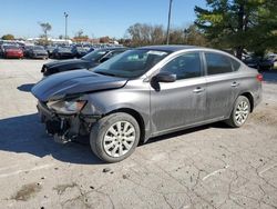 Nissan salvage cars for sale: 2017 Nissan Sentra S