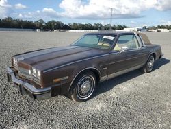 Salvage cars for sale at Riverview, FL auction: 1985 Oldsmobile Toronado Brougham