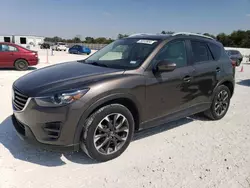 Salvage cars for sale at New Braunfels, TX auction: 2016 Mazda CX-5 GT