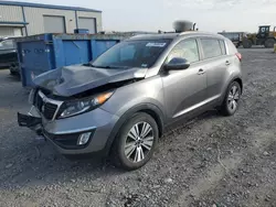 Salvage cars for sale at Earlington, KY auction: 2015 KIA Sportage EX