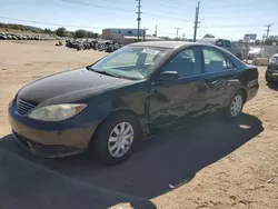 Salvage cars for sale at Colorado Springs, CO auction: 2005 Toyota Camry LE