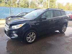 Salvage cars for sale at Moncton, NB auction: 2018 Ford Escape SEL