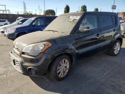 Salvage cars for sale at Wilmington, CA auction: 2013 KIA Soul +