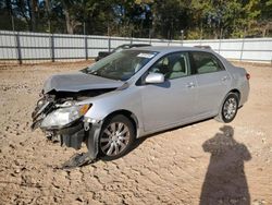 Salvage cars for sale from Copart Austell, GA: 2013 Toyota Corolla Base