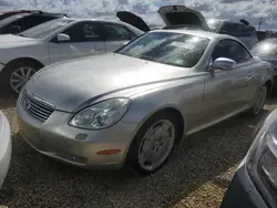 Flood-damaged cars for sale at auction: 2003 Lexus SC 430