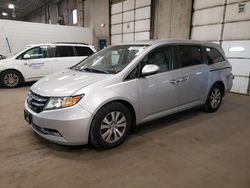 Salvage cars for sale at Ham Lake, MN auction: 2014 Honda Odyssey EXL