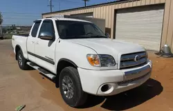 Salvage cars for sale from Copart Grand Prairie, TX: 2006 Toyota Tundra Access Cab SR5