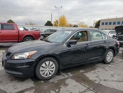 2012 Honda Accord LX en venta en Littleton, CO