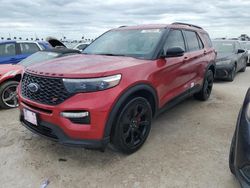 Ford Explorer salvage cars for sale: 2021 Ford Explorer ST