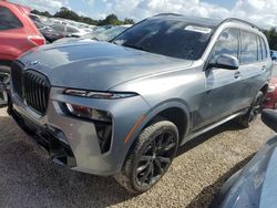 Salvage cars for sale at Riverview, FL auction: 2024 BMW X7 XDRIVE40I