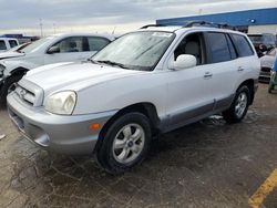 Salvage cars for sale at Woodhaven, MI auction: 2006 Hyundai Santa FE GLS