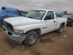 Salvage cars for sale at Brighton, CO auction: 2001 Dodge RAM 1500