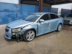 Salvage cars for sale at Riverview, FL auction: 2012 Chevrolet Cruze LTZ