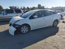 Salvage cars for sale from Copart Martinez, CA: 2017 Toyota Prius