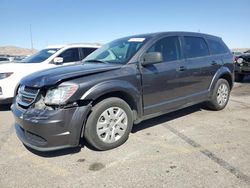 Salvage cars for sale at North Las Vegas, NV auction: 2015 Dodge Journey SE