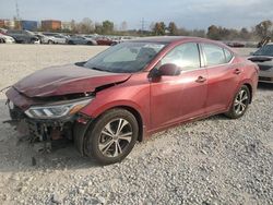 Carros salvage sin ofertas aún a la venta en subasta: 2021 Nissan Sentra SV