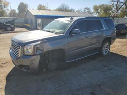 Salvage cars for sale at Wichita, KS auction: 2019 GMC Yukon SLT