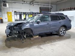 Salvage cars for sale at Candia, NH auction: 2022 Subaru Outback Limited